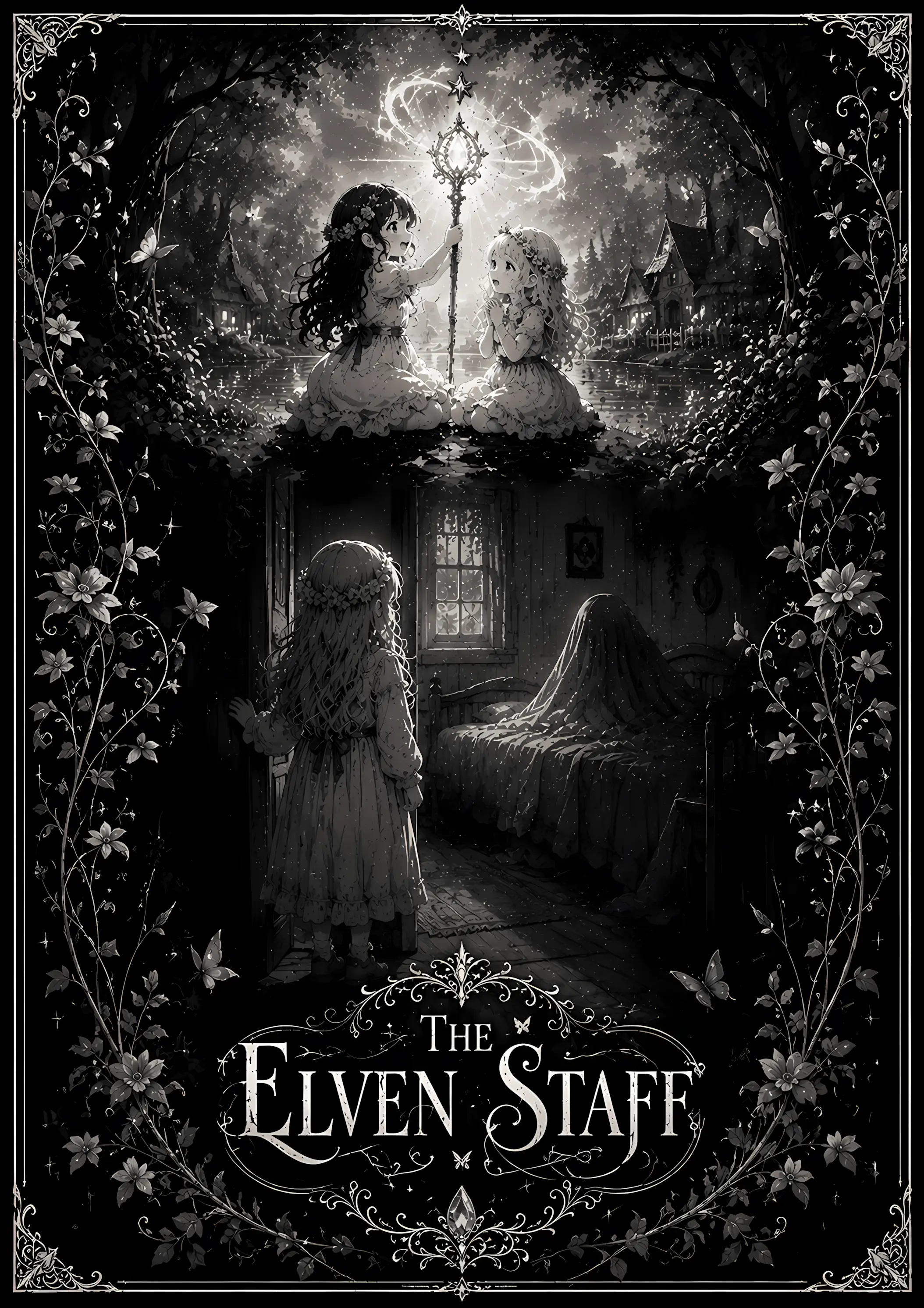 The Elven Staff comic cover