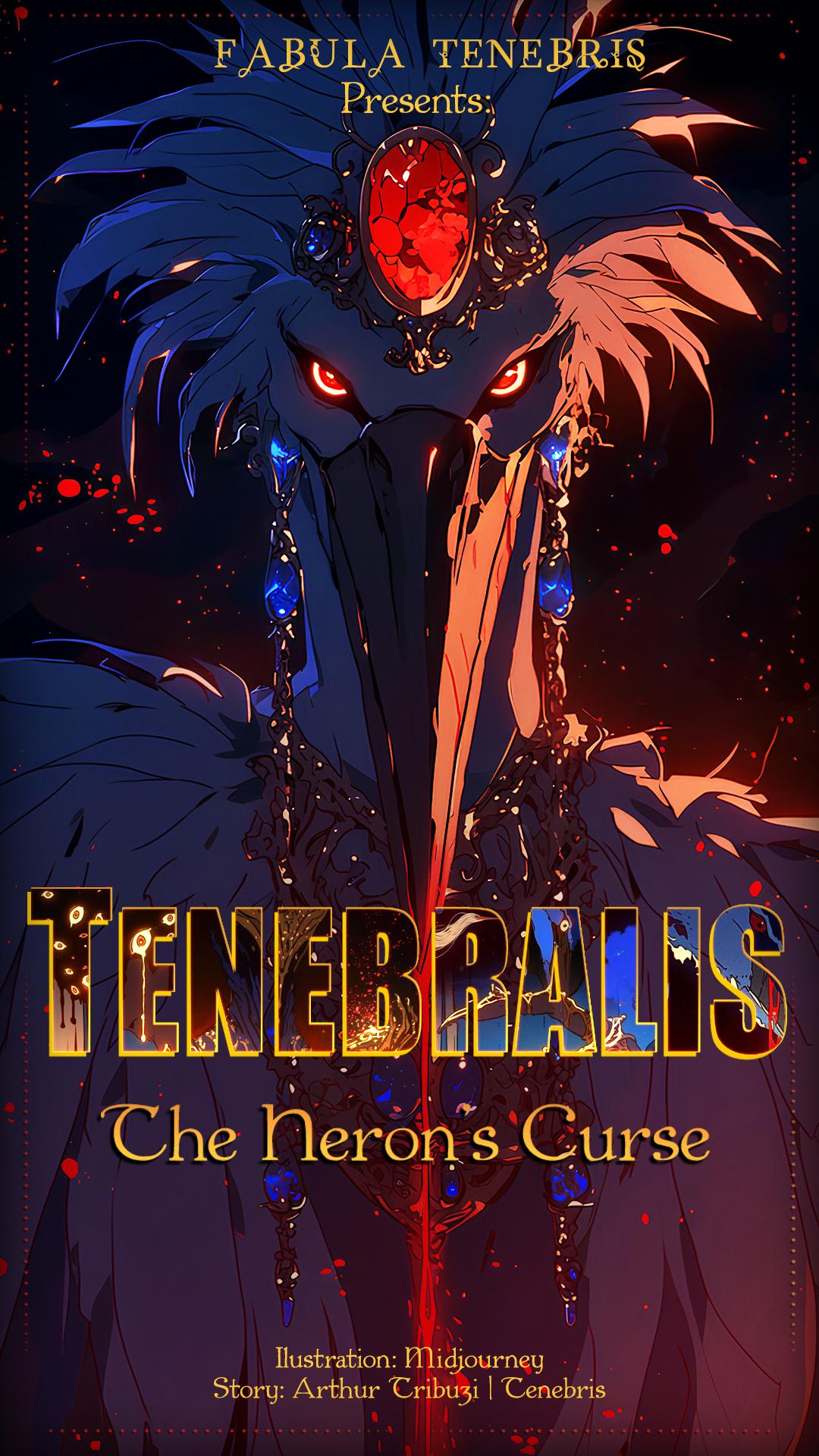 The Heron's Curse comic cover