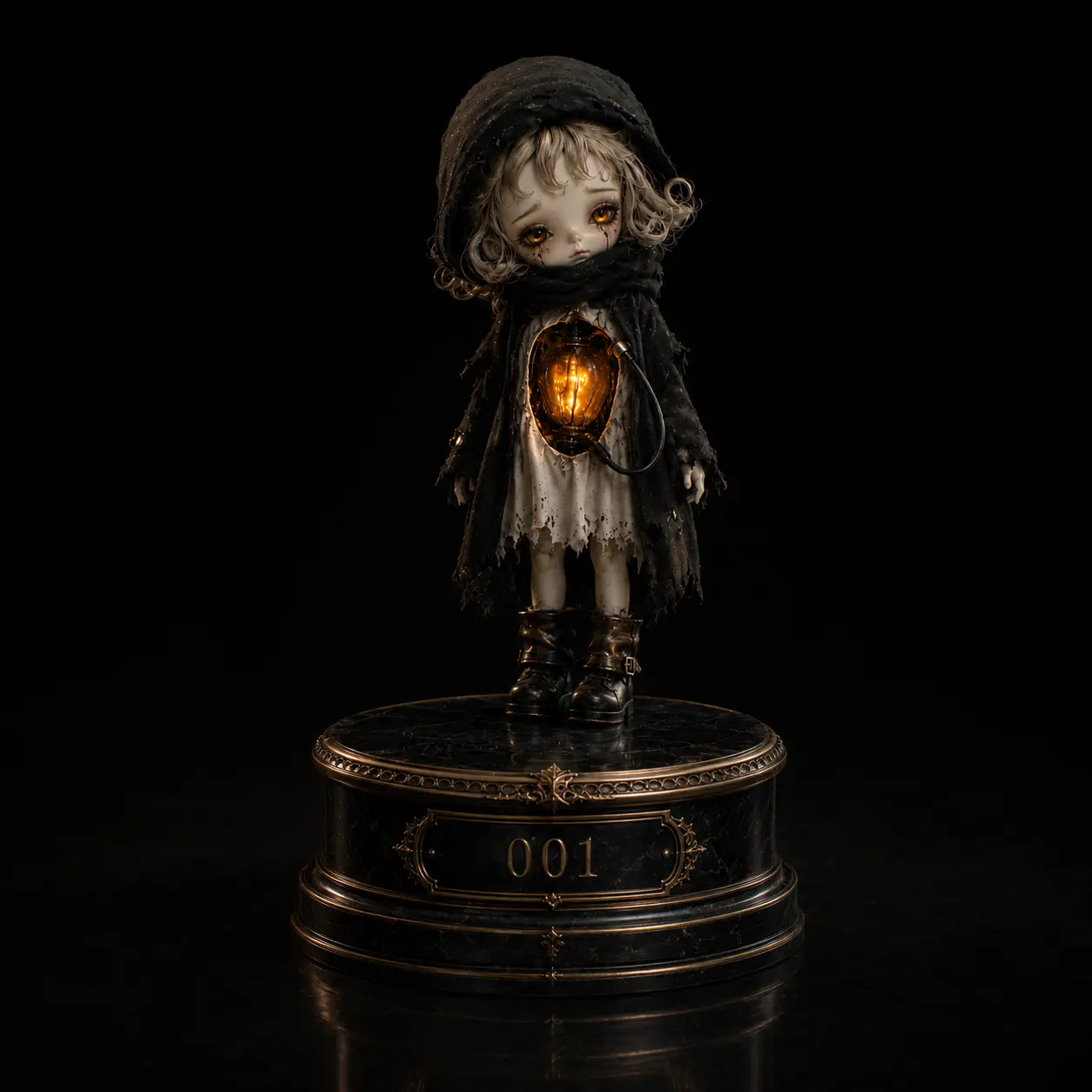The Girl Who Collected Warmth, a preserved soul of the Keeper order