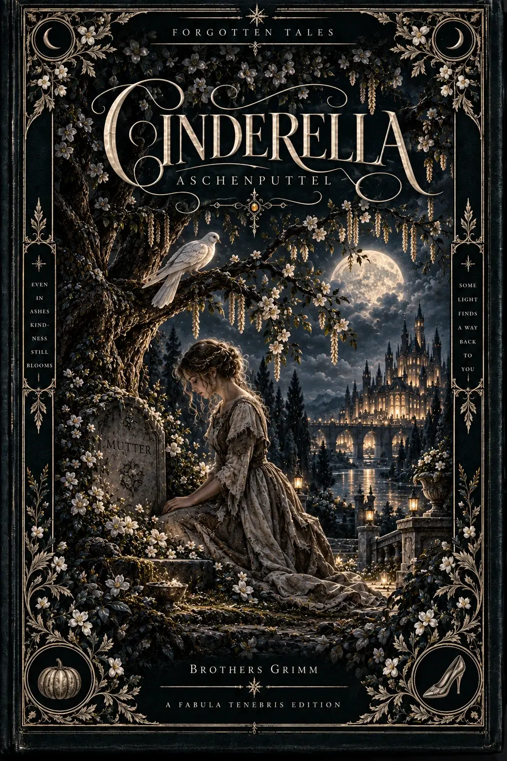 Cinderella, an illustrated Fabula Tenebris book cover
