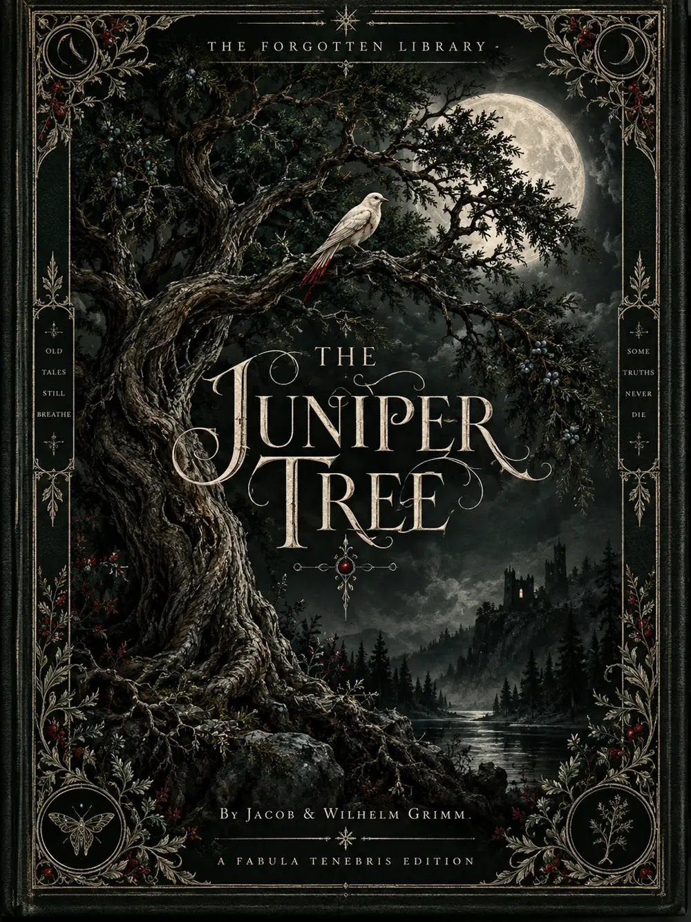 The Juniper Tree, an illustrated Fabula Tenebris book cover