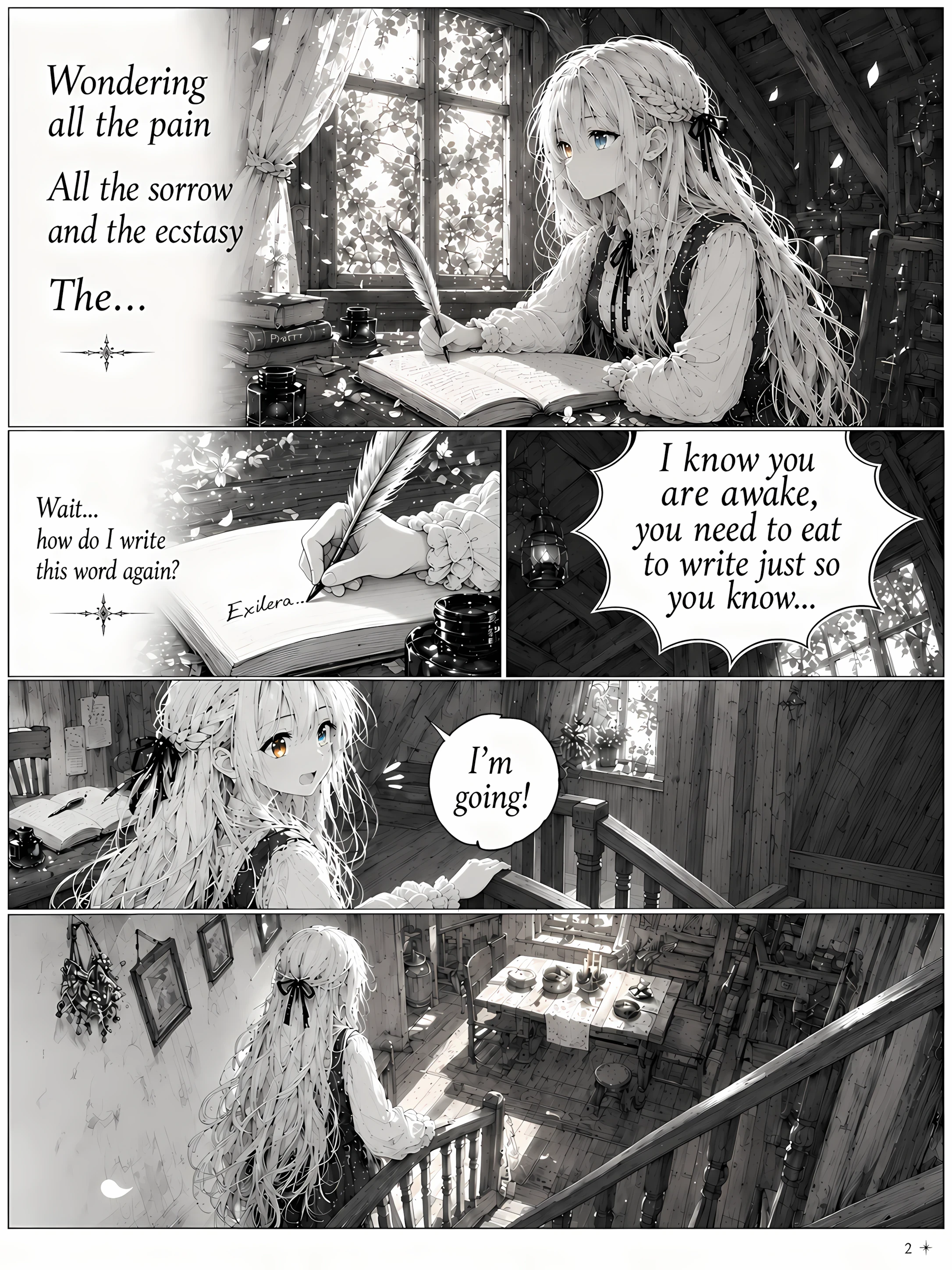 Tenebralis Chapter 1 illustrated story page 2 of 16