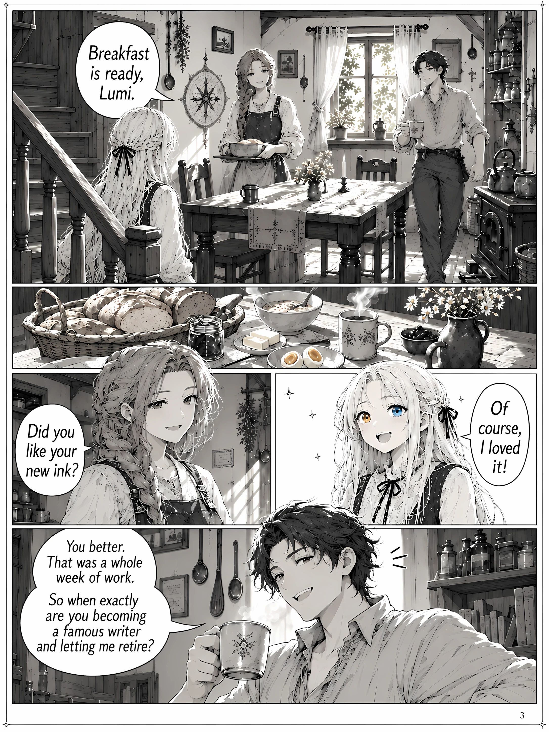 Tenebralis Chapter 1 illustrated story page 3 of 16