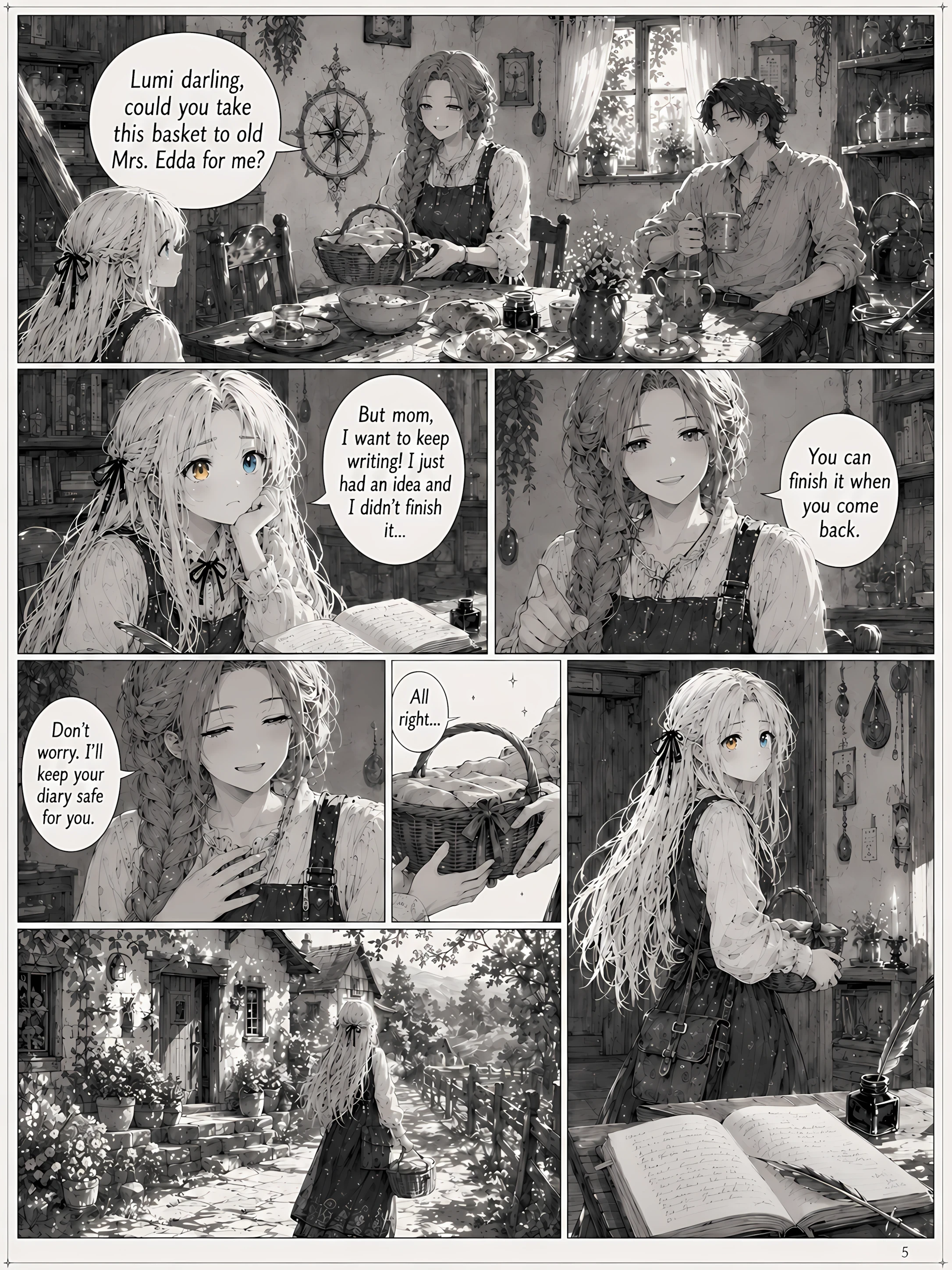 Tenebralis Chapter 1 illustrated story page 5 of 16