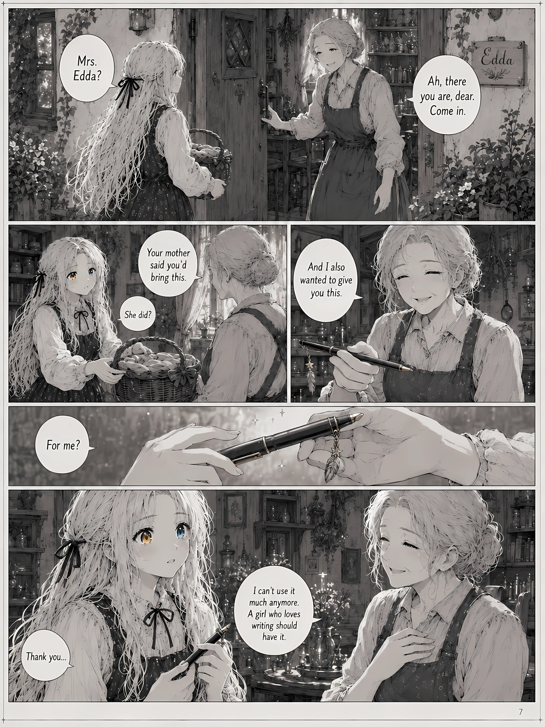 Tenebralis Chapter 1 illustrated story page 7 of 16