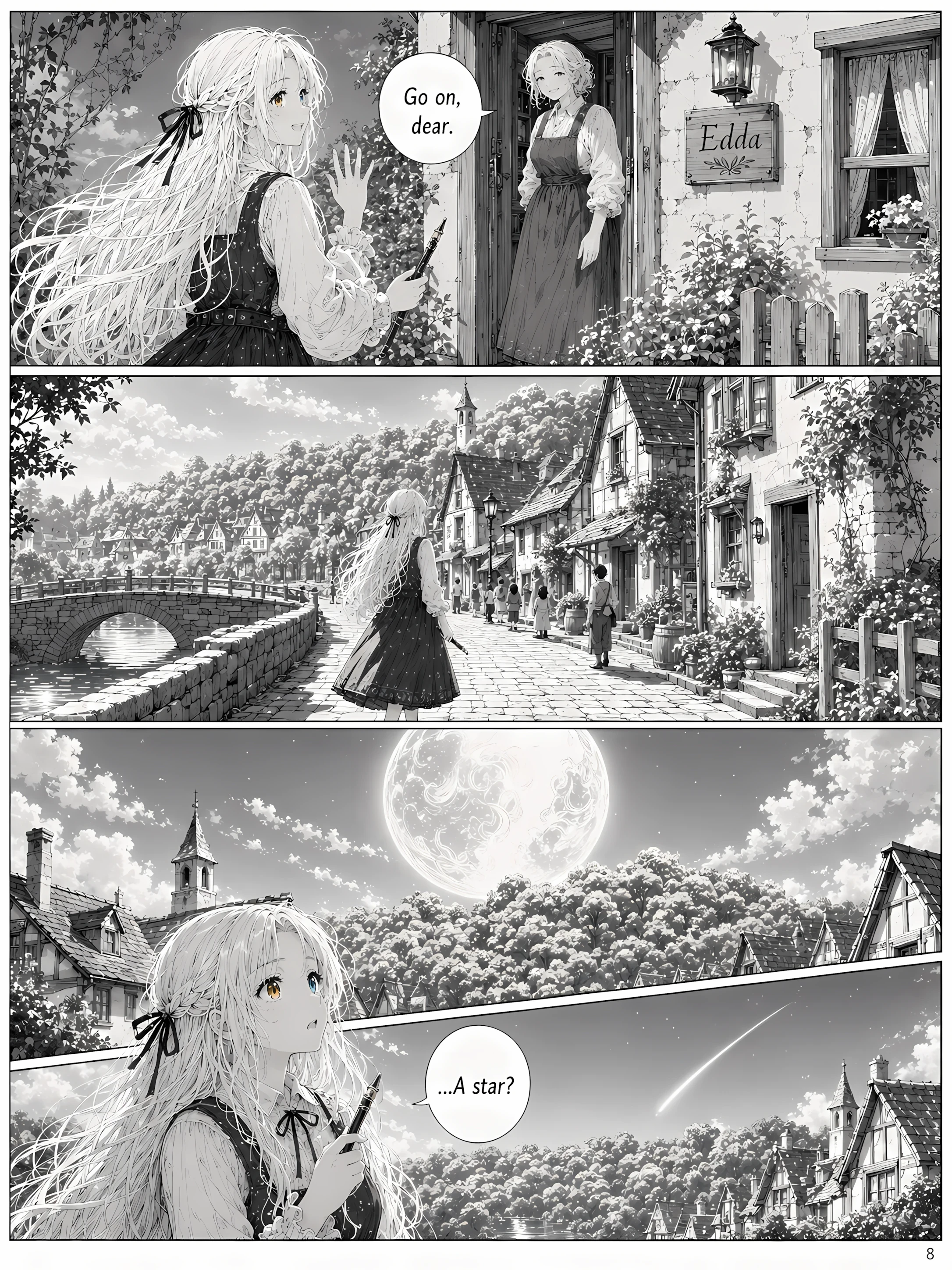 Tenebralis Chapter 1 illustrated story page 8 of 16