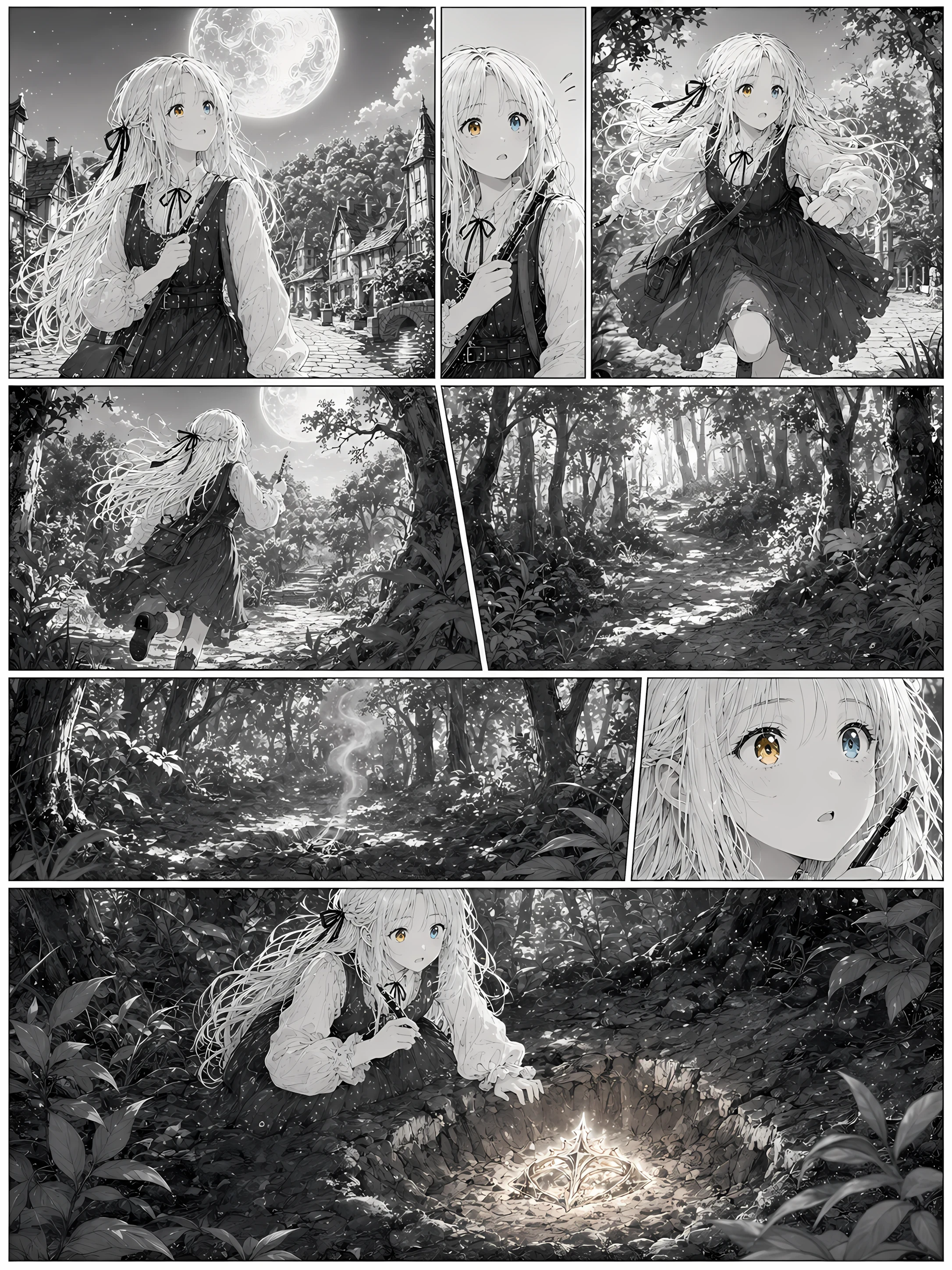 Tenebralis Chapter 1 illustrated story page 9 of 16