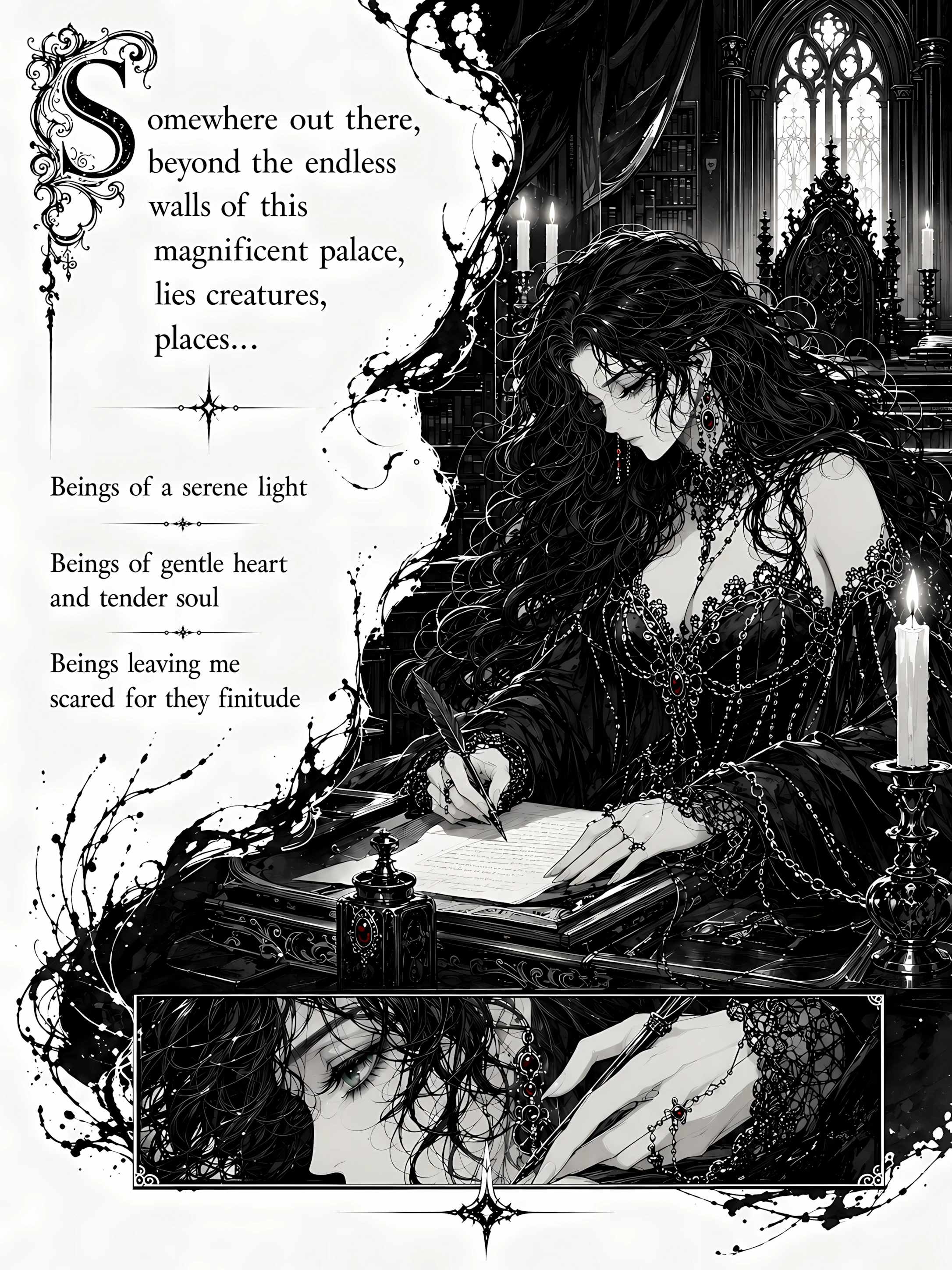 Tenebralis Chapter 1 illustrated story page 15 of 16