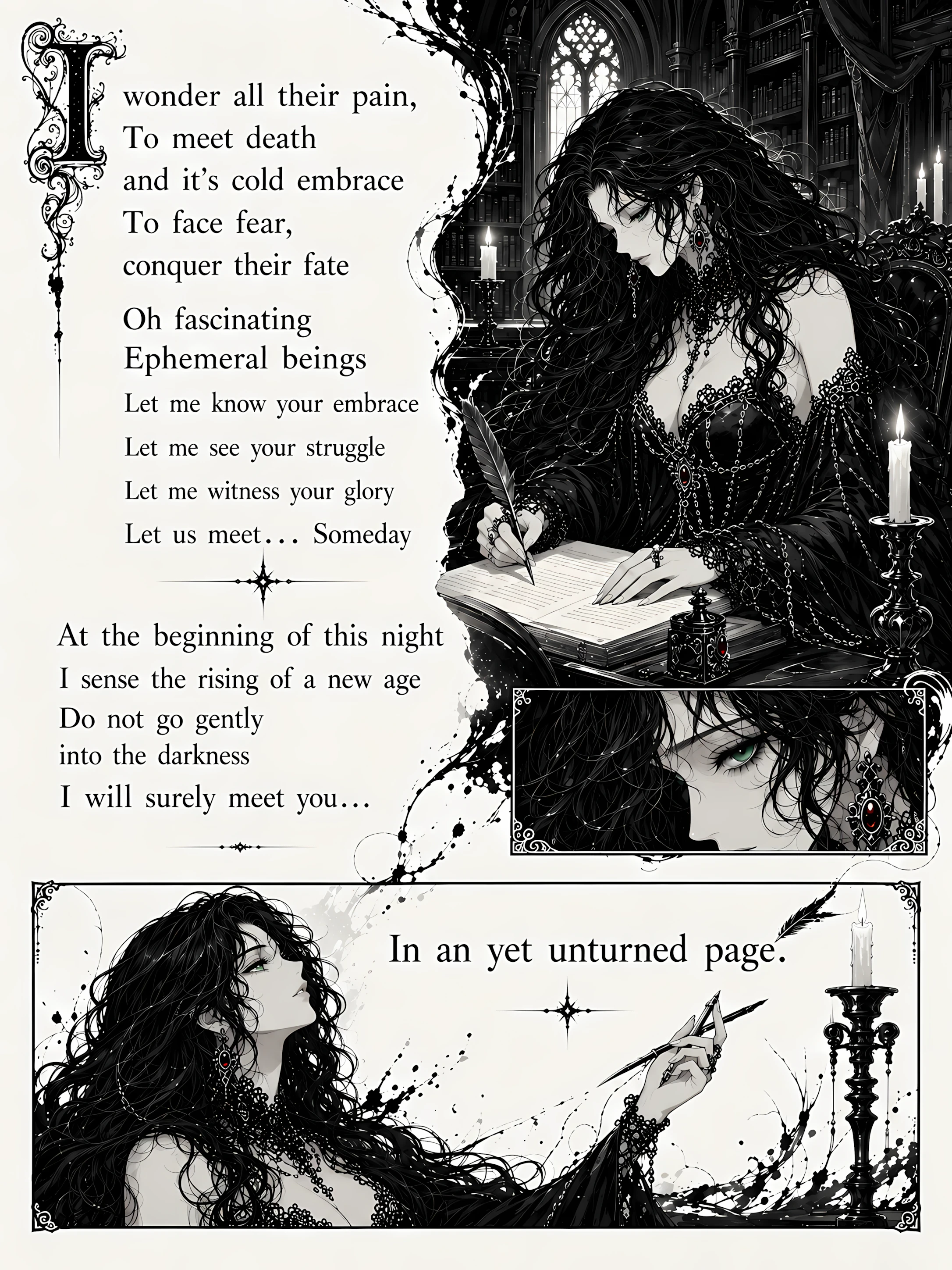 Tenebralis Chapter 1 illustrated story page 16 of 16